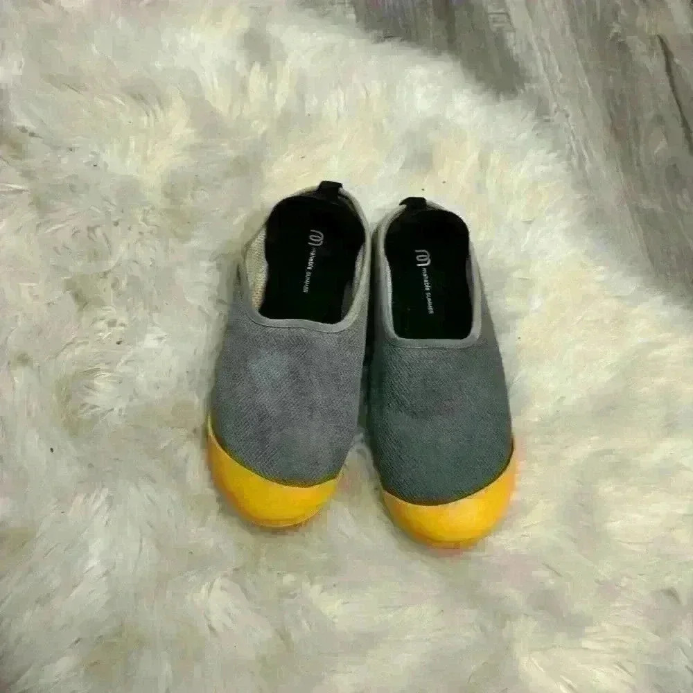 Mahabis Breathe Yellow Lightweight Comfortable Slip-On Slipper/Shoe 7.5 - Picture 2 of 9